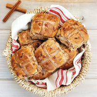 Hot Cross Buns: Apple Cinnamon